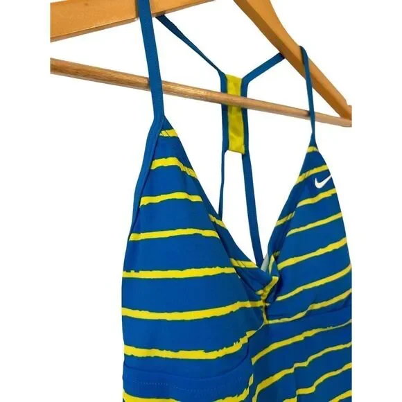 Nike Tankini Swim Tank Top Racerback Blue Women's Medium - Picture 4 of 9